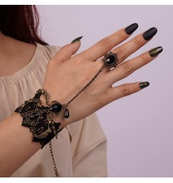 Victorian Black Lace Vampire Harness Bracelet Style 7 $8.09 Bracelets