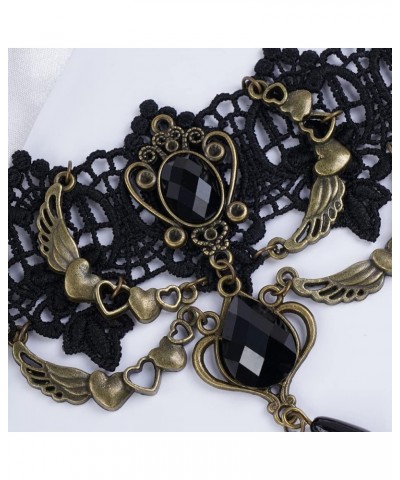 Victorian Black Lace Vampire Harness Bracelet Style 7 $8.09 Bracelets