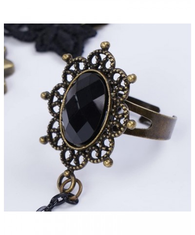 Victorian Black Lace Vampire Harness Bracelet Style 7 $8.09 Bracelets