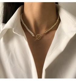 2022 Fashion New Chunky Chain Necklace Women Simple Toggle Clasp Stainless Steel Chain Necklace for Women Jewelry Gift 5 $20....