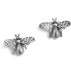 SLUYNZ 925 Sterling Silver Bee Earrings Studs for Women Teen Girls Cute Bumble Bee Earrings A-Silver $10.82 Earrings