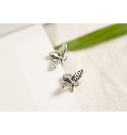 SLUYNZ 925 Sterling Silver Bee Earrings Studs for Women Teen Girls Cute Bumble Bee Earrings A-Silver $10.82 Earrings