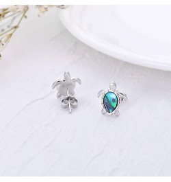 925 Sterling Silver Animal Earrings Frog/Butterfly/Owl/Panda/Turtle/Dinosaur/Dolphin/Rabbit/Penguin/Cow Studs Jewelry Gifts f...