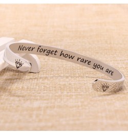 Inspirational Bracelets for Women Teen Girl Gifts Birthday Cuff Bracelet Bangle Quotes Jewelry Friend Gifts for Her Mom Gifts...