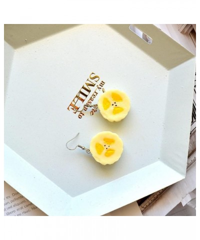 Resin Drop Custom Made Handmade Corn Food Banana Earrings For Women Girls style 2 $6.04 Earrings