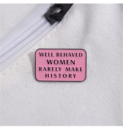 Feminist Phrase Pin Brooch, Creative Women Feminist Enamel Brooch, Badges Enamel Pins Lapel Pin For Backpack Jacket Jeans Mak...