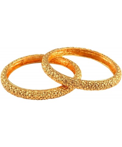 Bangles Indian Rajasthani Handmade Meena Work Gold Plated Ad size 2.8 inch normal size Traditional Jewelry gifting wedding 63...