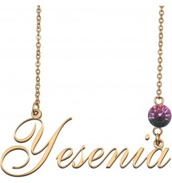 Custom Name Choker with Birthstone Everyday Name Necklace for Women $9.46 Necklaces