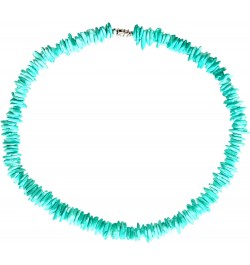 Light Blue Puka Shell Chip VSCO Choker Necklace $9.66 Necklaces