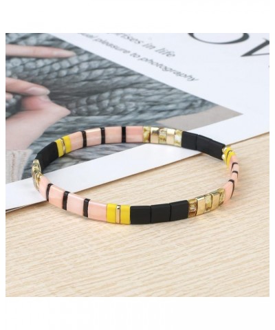 Stretch Bracelets Miyuki Tila Beads Bracelets Colorful Friendship Bracelets for Women 12F $8.75 Bracelets