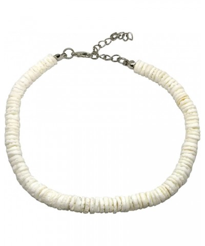 Hawaiian Heishi Puka Shell Surfer Anklet $12.29 Anklets