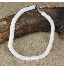 Hawaiian Heishi Puka Shell Surfer Anklet $12.29 Anklets