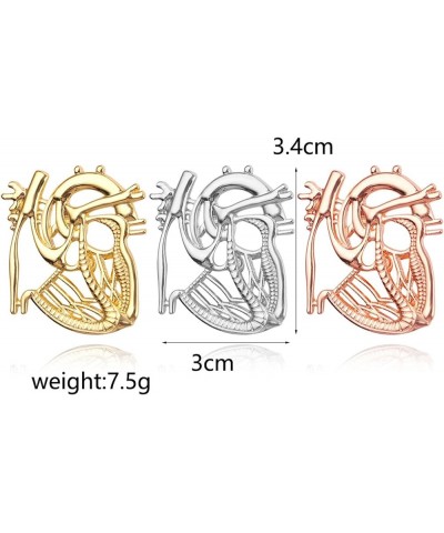 Brooches and Pins for Women Fashion Equipment Clothing Baby Plating Accessories Brooches Cups Shapes Metal Heart Silver $8.89...