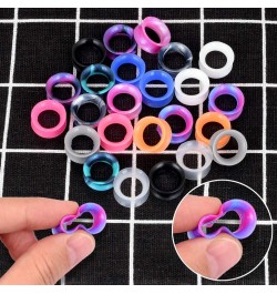 Silicone Ear Gauges Flesh Tunnels Plugs Stretchers Expander Double Flared Flesh Tunnels Ear Piercing Jewelry Soft Or Thick 12...