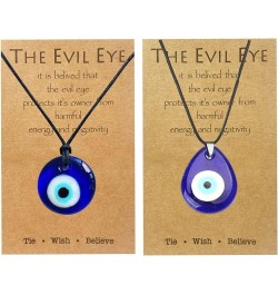 Evil Eye Necklace Turkish Blue Eye Necklace for Women Lucky Protection Necklace Evil Eye Jewelry for Teen Girl Gifts Trendy S...