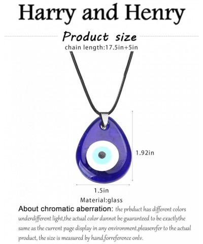 Evil Eye Necklace Turkish Blue Eye Necklace for Women Lucky Protection Necklace Evil Eye Jewelry for Teen Girl Gifts Trendy S...