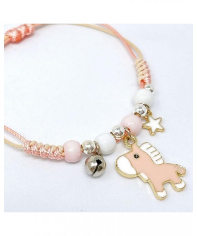 Friendship Beaded Enamel Charm Bracelet Horse $8.47 Bracelets