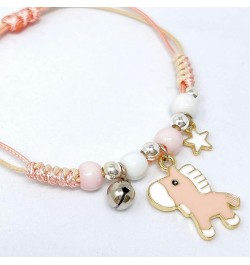 Friendship Beaded Enamel Charm Bracelet Horse $8.47 Bracelets