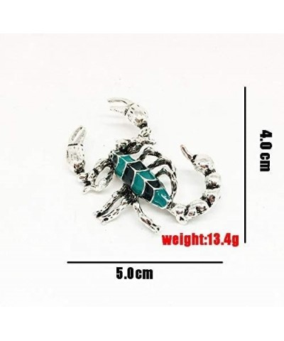 Halloween Brooch Vintage Scorpion Alloy Decoration Pin Brooch for Women Men Durable and Useful $7.13 Brooches & Pins