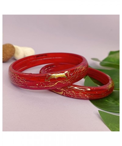 Indian Bangles Jewelry Fashion Bollywood Gold Acrylic Resin Bracelet Bangle Set for Women Style 1 2-6 $12.09 Bracelets