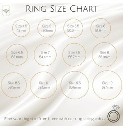 Solid 14k Gold Wedding Band Ring for Women in Rose Gold, White Gold, Yellow Gold 1mm Thin Stacking Band in Size 4.5 to 10 Whi...