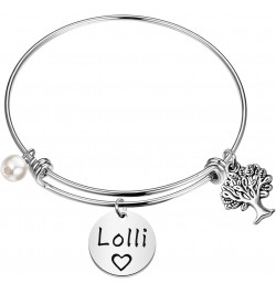 Best Lolli Ever Gift Best Lolli Ever Bracelet Gift Best Lolli Ever Funny Mother's Day Gift Best Lolli Ever Christmas Gift (Lo...