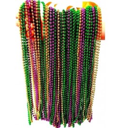 Festive Metallic Beaded Necklaces 144 Pack GREEN, GOLD, PURPLE $13.62 Necklaces