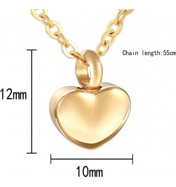 Personalized Custom gold Heart Urn Necklaces for Ashes Memorial Pendant Keepsake Cremation Jewelry mama $8.94 Necklaces