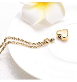 Personalized Custom gold Heart Urn Necklaces for Ashes Memorial Pendant Keepsake Cremation Jewelry mama $8.94 Necklaces