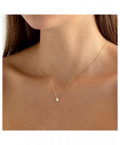 Gold Necklace for Women 14K Gold Plated Dainty Star of David Necklace Simple Moon and Star Necklace Sun Lotus Pendant Necklac...