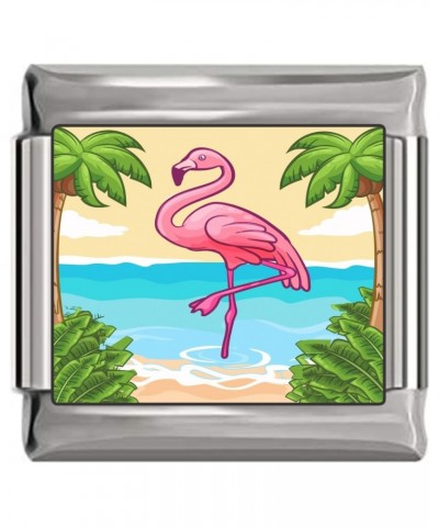 Flamingo Italian Charm $7.36 Bracelets