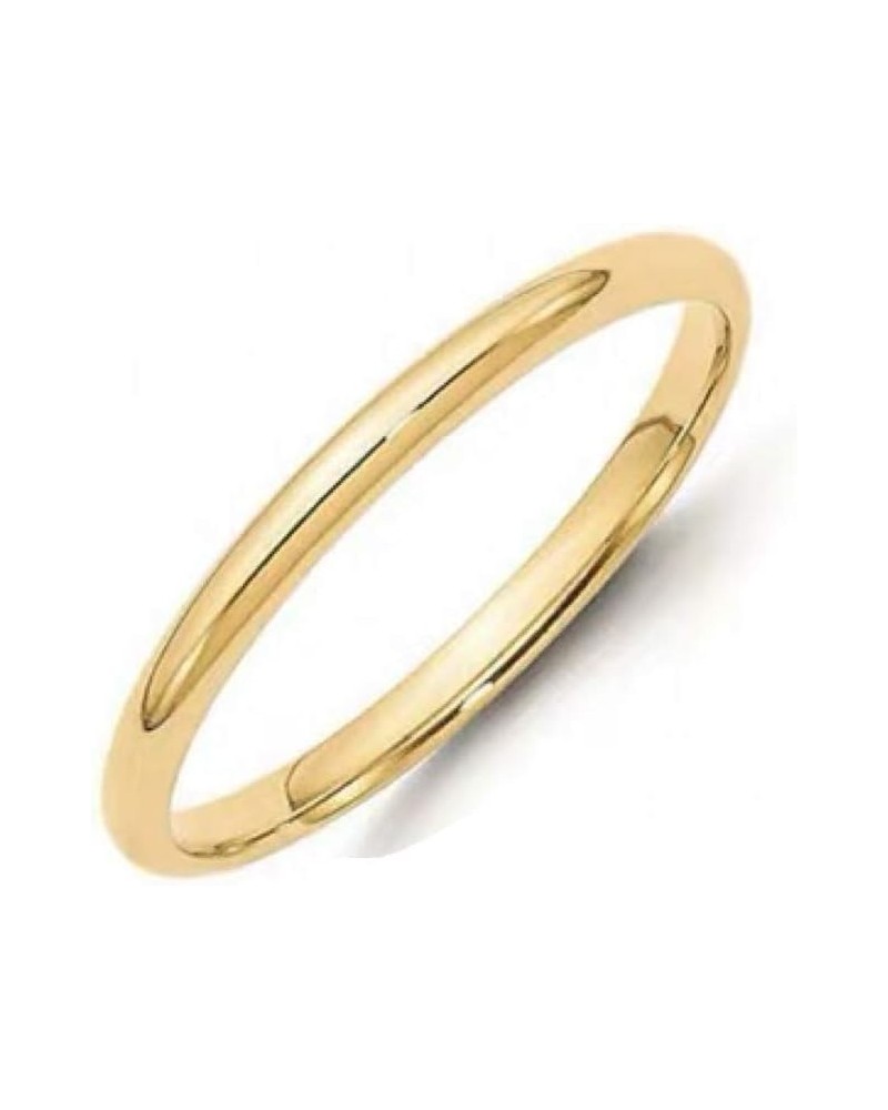 18K Gold Plated Titanium Must-Have Minimalist Stackable Band Ring, Women Gold Jewelry, Never Tarnish 2.0 Millimeters 5 $18.54...