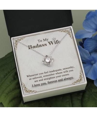 to My Future Wife Necklace, to my Wife, Necklaces For Wife From Husband With Message Card and Gift Box, Necklace For Girlfrie...