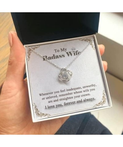 to My Future Wife Necklace, to my Wife, Necklaces For Wife From Husband With Message Card and Gift Box, Necklace For Girlfrie...