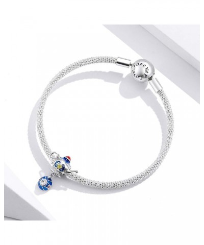 925 Sterling Silver Wine Cup Charm Teapot Charm Drink Charm Birthday Charm for Pandora Charm Bracelet B $9.87 Bracelets