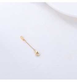 14k Gold 1"/1.5"/2"/2.5"/3"/4"/5"/6" Necklace Bracelet Extender Chain, Necklace Extender Gold 14k, Durable Removable Gold Cha...