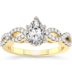 1 Carat -5 Carat | IGI Certified Lab Grown Diamond Engagement Ring | 14K Or 18K in White, Yellow Or Rose Gold | Lorene Twiste...