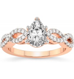 1 Carat -5 Carat | IGI Certified Lab Grown Diamond Engagement Ring | 14K Or 18K in White, Yellow Or Rose Gold | Lorene Twiste...