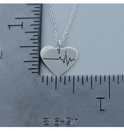 Love and Heart Necklaces for Women EKG IN HEART $20.52 Necklaces