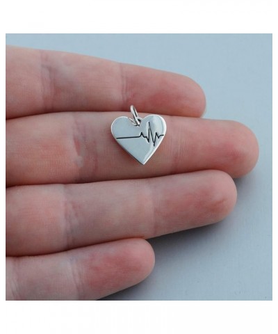 Love and Heart Necklaces for Women EKG IN HEART $20.52 Necklaces