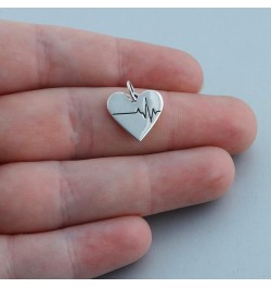 Love and Heart Necklaces for Women EKG IN HEART $20.52 Necklaces