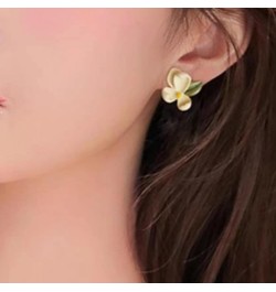 Flower Earrings for Women Double Red Big Flower Dangle Earrings Boho Drop Earrings Statement Stud Earring Jewelry Gift for Wo...