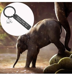 Elephant Keychain Never Forget How Strong You Are Strength Jewelry Uplifting Gift For Friend Family Animal Lovers Never Forge...