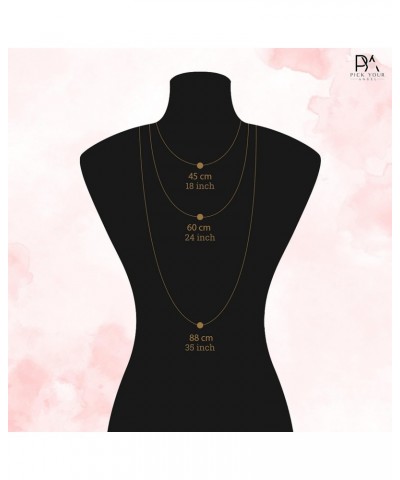 PYA Angel Caller necklace in rose gold 18 – 20 inch with pendant and sound ball | Individual women's jewellery made of heart ...