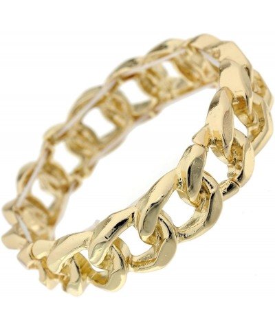 Chic Chain Look Stretch Bracelet Gold-Tone $7.41 Bracelets