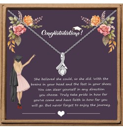 925 Sterling Silver Love Knot Necklace for Women with Cubic Zirconia for Mom Daugter Sister Boyfriend's Mom on Wedding Christ...