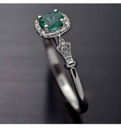 Cushion Cut Ring Engagement Finger Ring Cubic Zirconia Rhinestone Wedding Statement Ring Cocktail Rings for Women,6 6 $3.73 R...