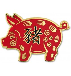 ChineseZodiac Enamel Lapel Pin 25 Pack Pig $16.45 Brooches & Pins