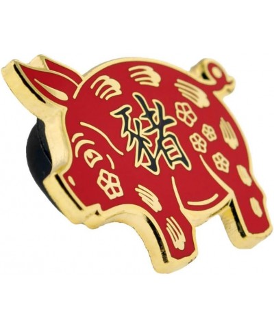 ChineseZodiac Enamel Lapel Pin 25 Pack Pig $16.45 Brooches & Pins