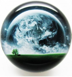 Earth Horizon Ear Plugs - Acrylic Screw-On - New - 12 Sizes - New *Pair* 1" (25mm) $10.05 Body Jewelry